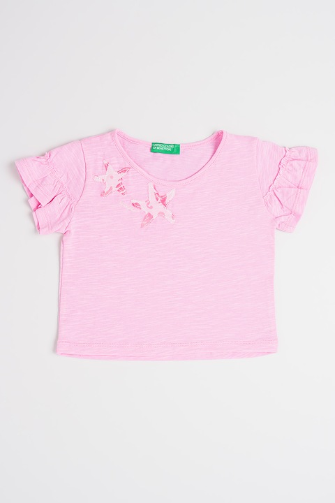 United Colors of Benetton, Feliratos póló, Rózsaszín