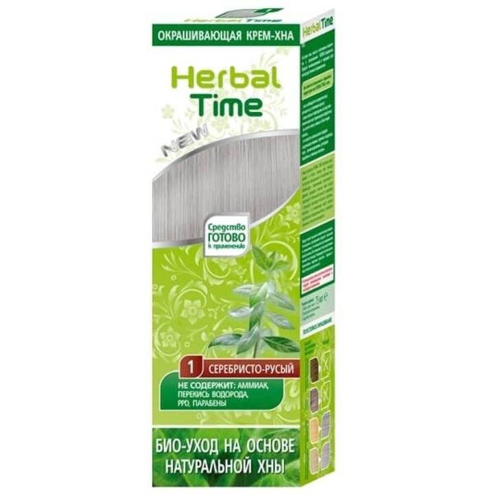 Vopsea de par HERBAL TIME, Energy of Vitamin, crema, naturala, 150ml