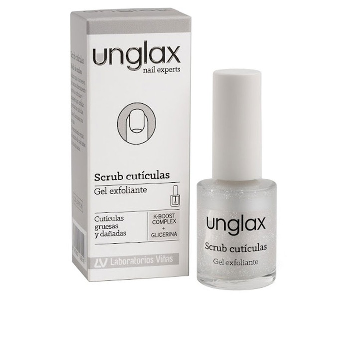 Scrub pentru cuticule Unglax, 10 ml