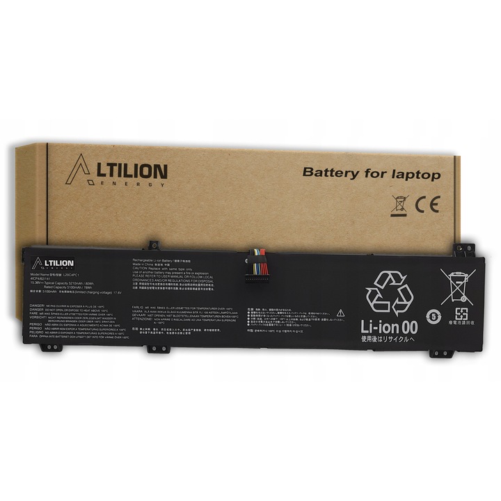 L20C4PC1 L20M4PC1 akkumulátor a Lenovo Legion 5 15ITH6 / 15ACH6 / 16ACH6 / 16ITH6 készülékhez