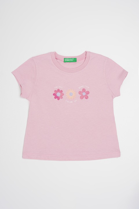 United Colors of Benetton, Kerek nyakú póló, Rózsaszín