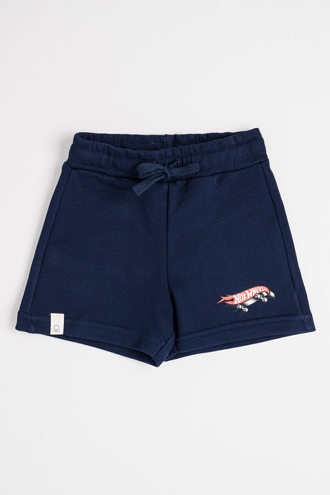 United Colors of Benetton, Pantaloni scurti cu imprimeu discret, Bleumarin