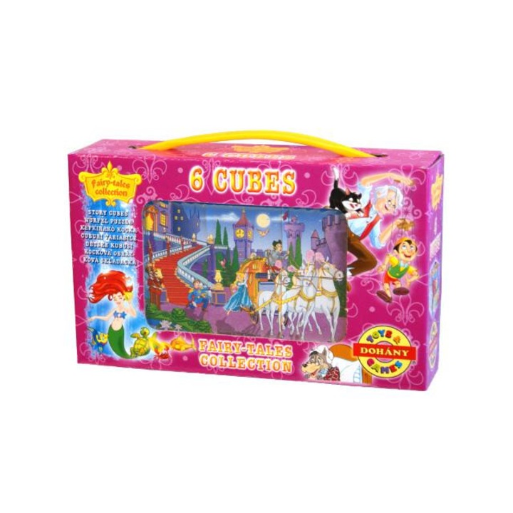 Tündérmesés mini mesekocka 6 db-os