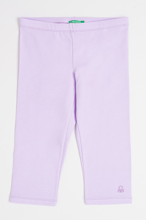 United Colors of Benetton, Rugalmas derekú egyszínű leggings, Halványlila