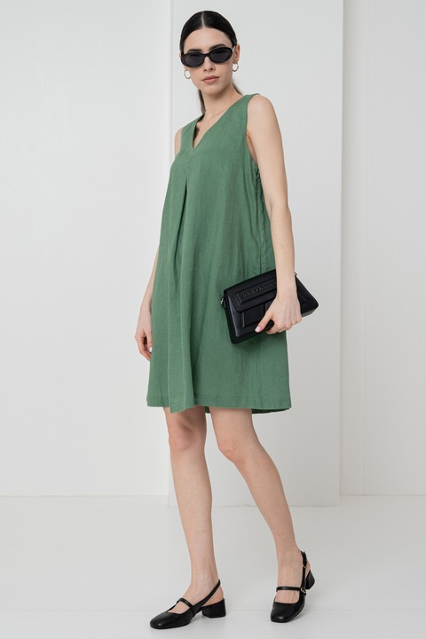 United Colors of Benetton, Oldalzsebes lentartalmú ruha, Zöld