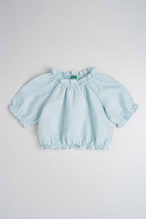 United Colors of Benetton, Lentartalmú póló, Halványzöld