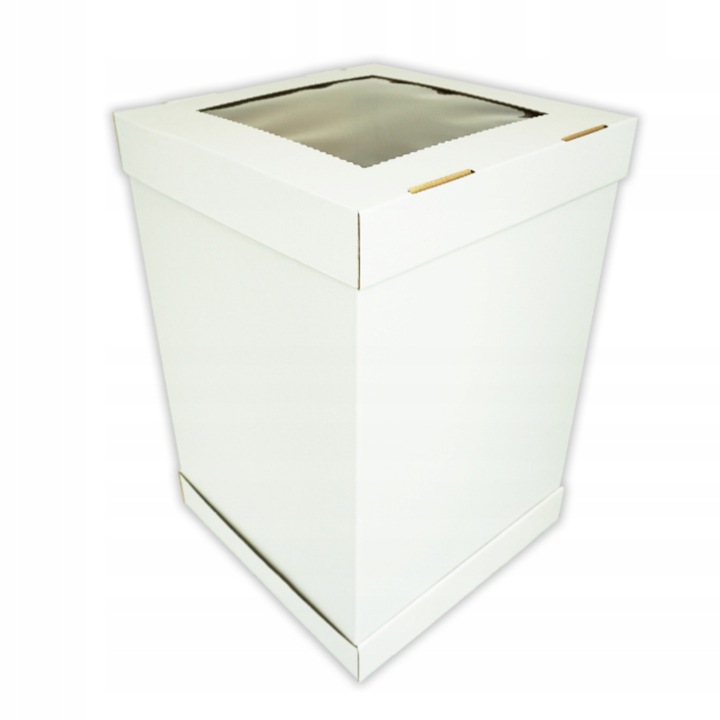 Cutie de carton pentru torturi inaltate, Kapak, 30x30x45 cm, 3 straturi