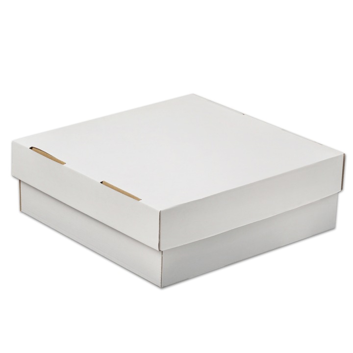 Cutie pentru muffins Kapak, 30x30x10cm, alb