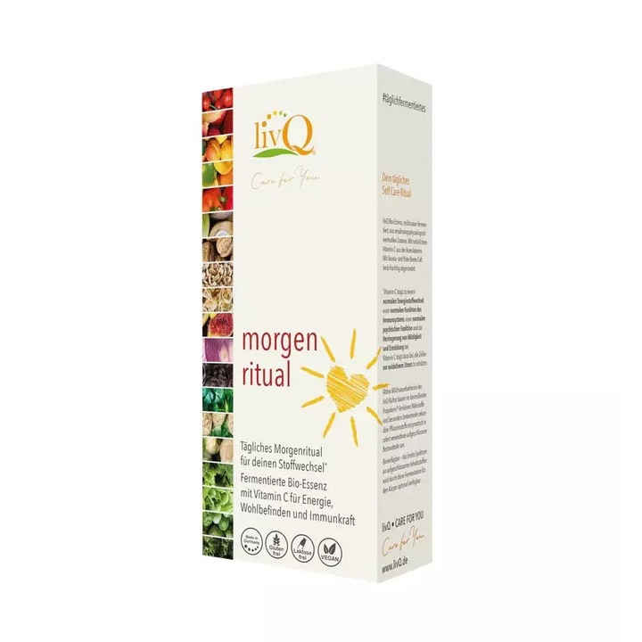 Concentrat bio enzimatic „Morgen ritual” 250ml livQ