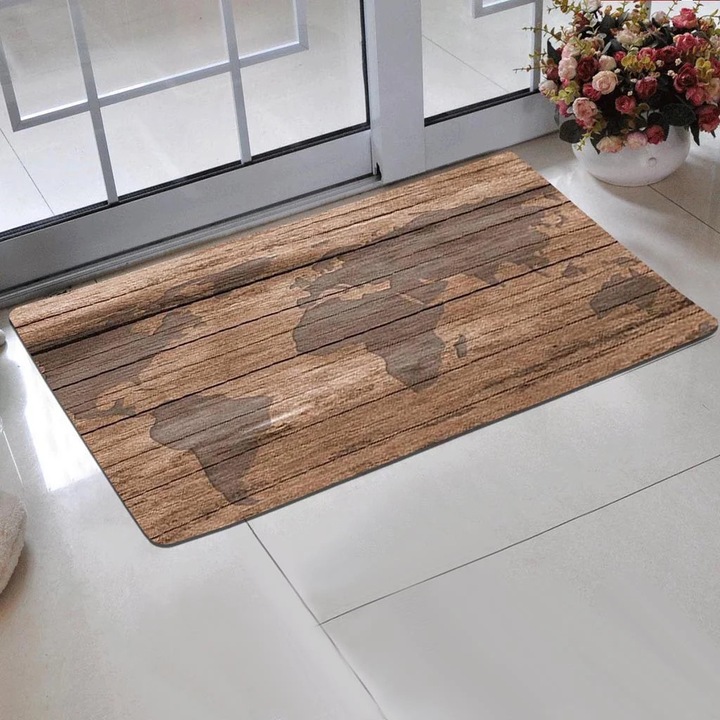 YANYXR bejárati szőnyeg 50x80cm pamut poliészter csúszásgátló puha