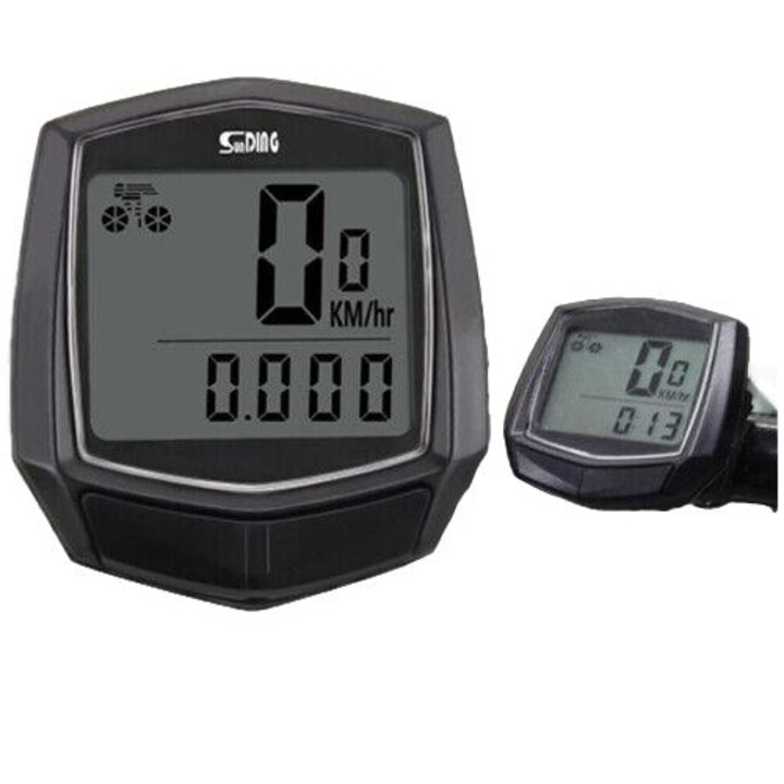 Kerékpáros kilométer-számláló intelligens érzékelővel túrázáshoz