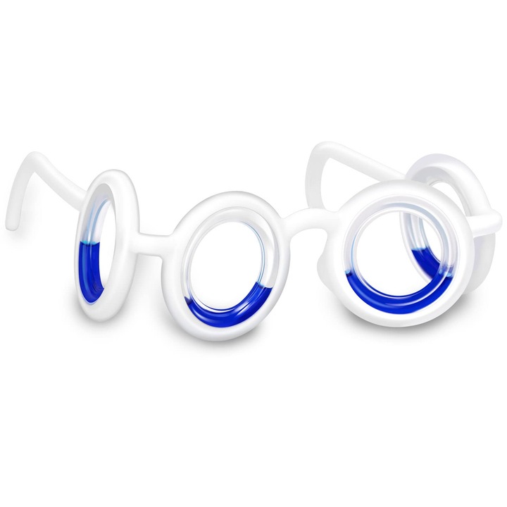 Mozgáskór elleni okosszemüveg, AMRINUGL Travelers, felnőtteknek vagy gyerekeknek (fehér)