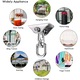 Carlig de tavan, rotire 360°, capacitate 500KG, inox, argintiu, pentru hamace si leagane