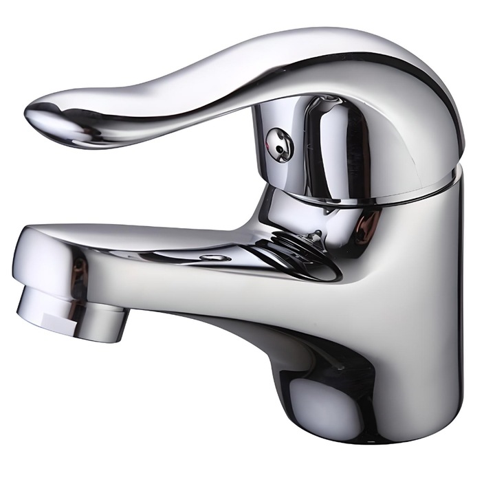 Смесител Inter Ceramic Форти ICF 1629265, Стоящ, За умивалник, Хром