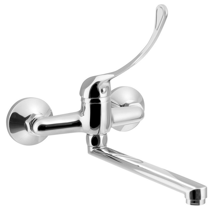 Санитарен смесител Aqualine, серия Senior, хром, 3 функции, 35 мм