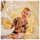 Cort pentru copii Teepee cu 3 perne Cloud Bunny Dream Catcher Bej