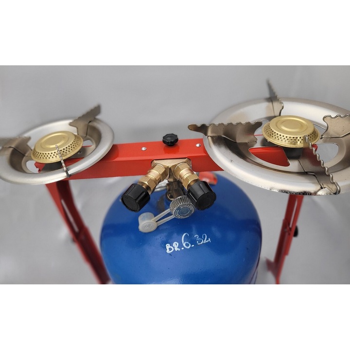 AG Wieliczka Asia 2 közepes, kettős turisztikai gázfőző