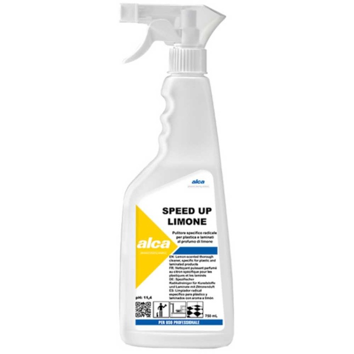 Detergent Degresant Suprafete Sgrassatore cu Parfum de Lamaie Speed Up Limone 750 ml