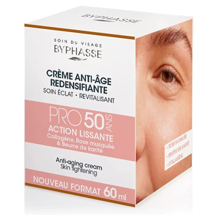 BYPHASSE Pro Anti-age 50+ arckrém, 60 ml