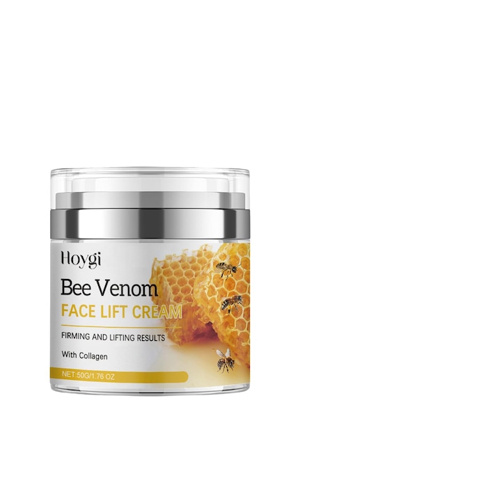 Crema de fata cu venin de albine, Hoygi, hidratare zilnica, imbunatateste elasticitatea pielii, 50g