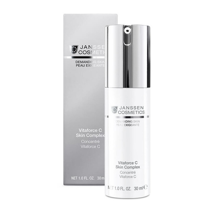 Demanding Skin - Serum energizant cu Vitamina C-Vitaforce C Skin Complex, 30 ml