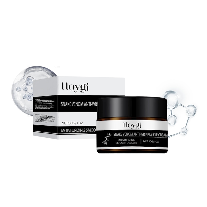 Crema de fata cu venin de sarpe, Hoygi, hidratanta, reduce liniile fine, 30g, utilizare noapte