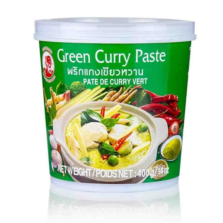 Pasta Curry Verde – Cock Brand – 400 g