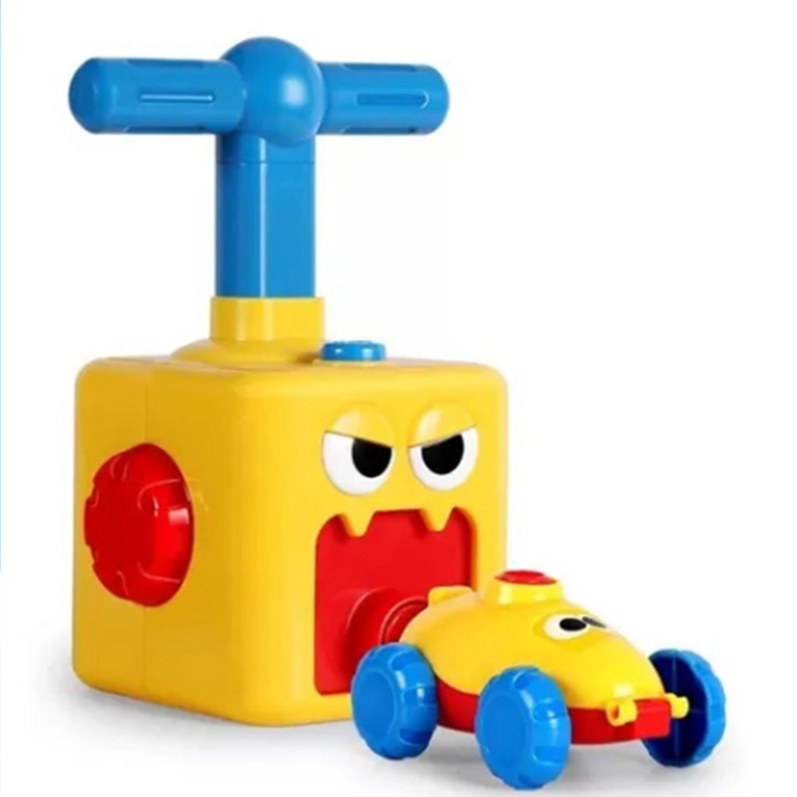 Masinuta cu aer din balon, set jucarii interactive pentru copii