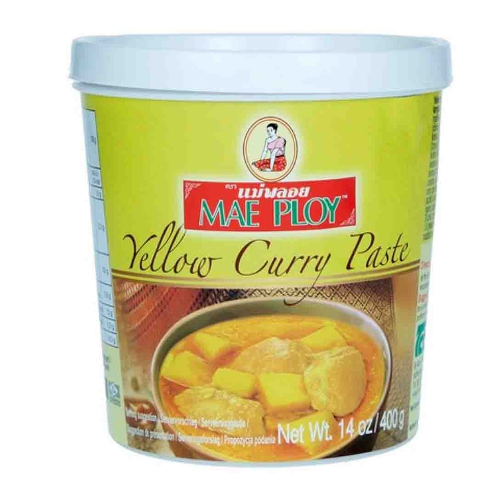 Pasta Curry Galbena – Mae Ploy - Yellow Curry Paste – 400 Grame