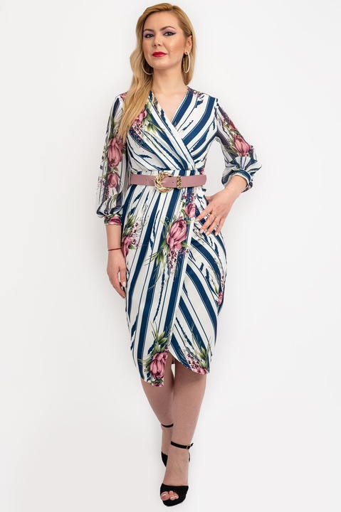 Rochie Dama Emilia, Bleumarin, S