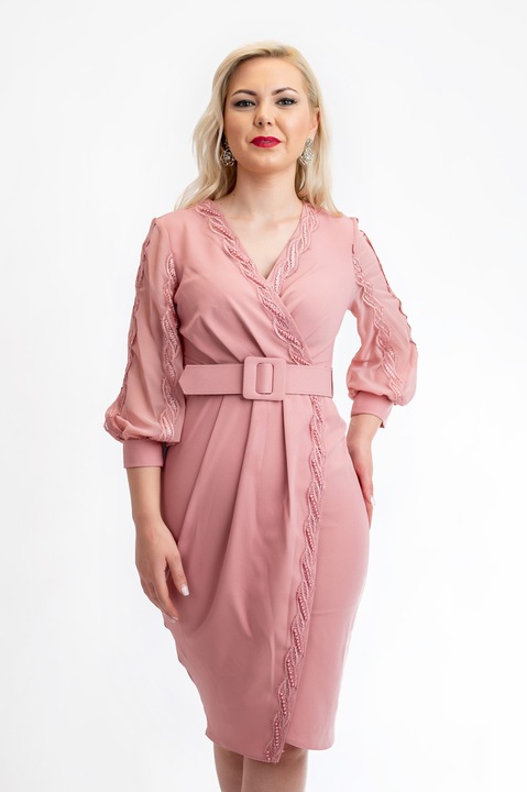 Rochie Dama Mira Roz, Roz