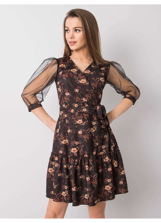 Rochie Casual Jolene, Negru, L