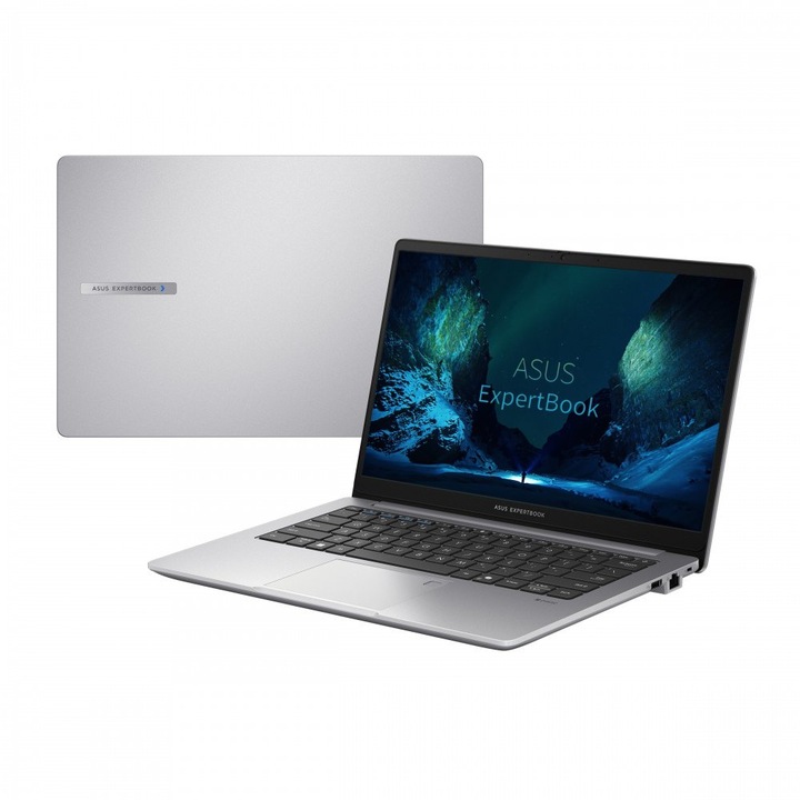 Asus ExpertBook P14 Laptop, Intel Core i7 13620H, 16GB DDR5 Memória, 512GB SSD, 14" FullHD, Magyar billentyűzet, Szürke, Vírusírtó, Böngésző, Windows 11 Pro
