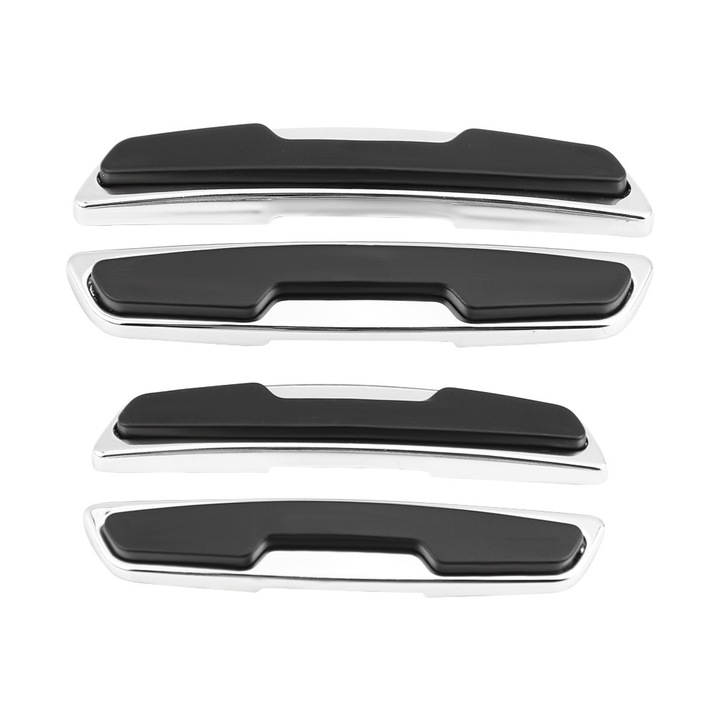 Protectie usa auto HERUSI, ABS si cauciuc, negru, universal