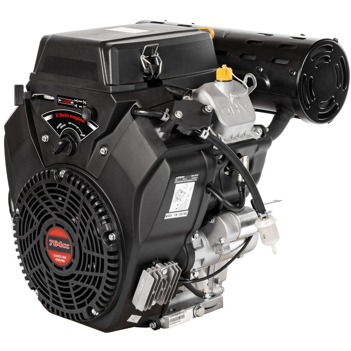 Motor Loncin LC2V80FD-A, benzina, V-Twin V2, 27 CP, 764cc, 25.4 mm, electric
