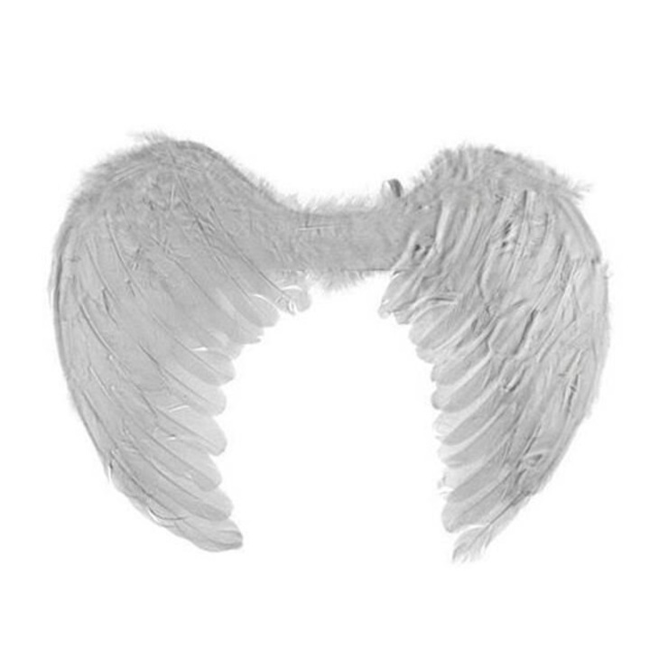 Ангелски крила Tamipol 50x38см, декорация за събития, бели