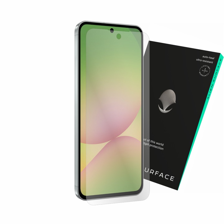 Védőfólia Samsung Galaxy A56 5G készülékhez, tokbarát kijelzővédő, Alien Surface