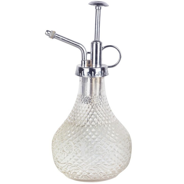 Növény spray-palack, Dekoratív, Univerzális, Üveg, 0,5 l, Finom köd, Elegáns Design, Ideális beltéri és kerti növényekhez