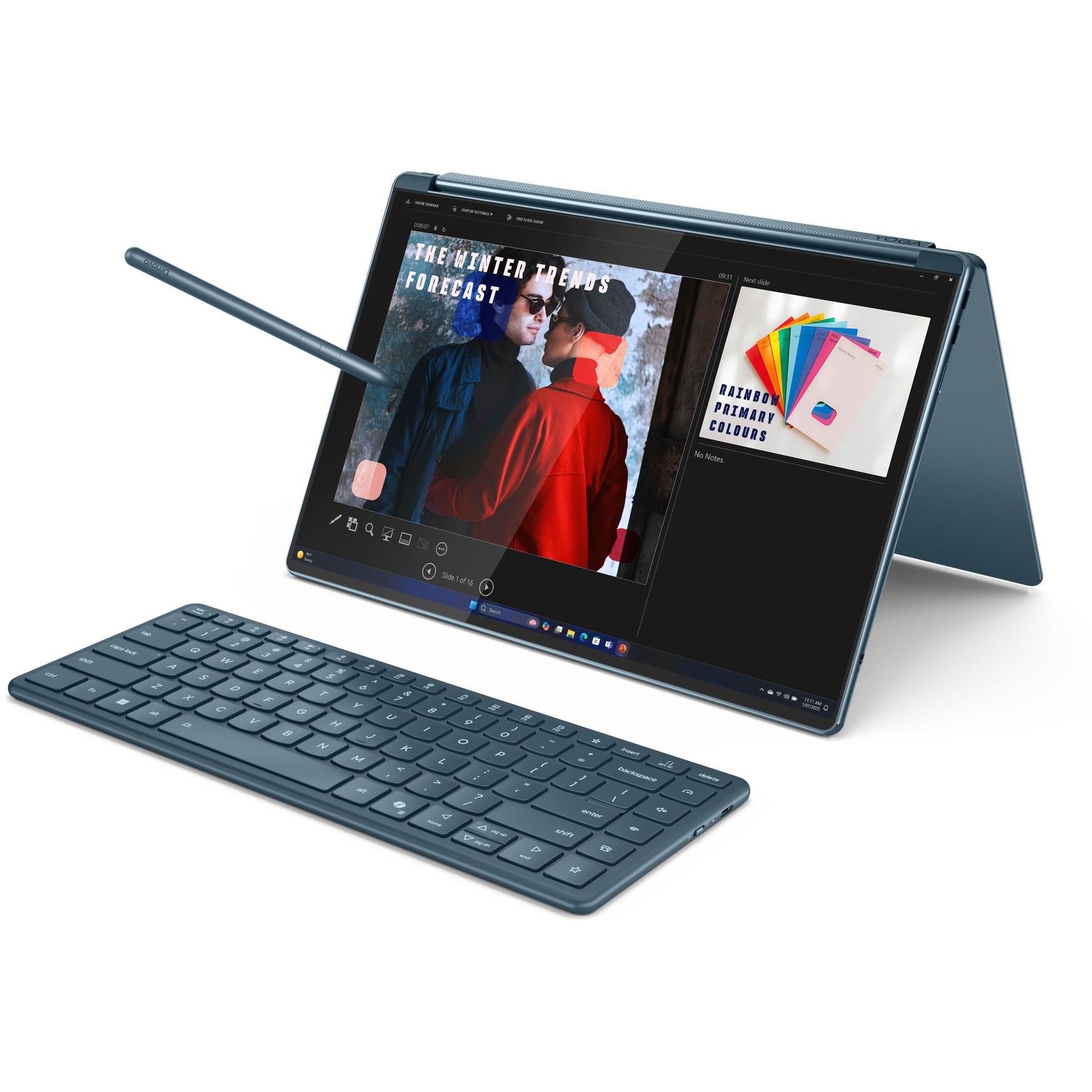 Laptop Lenovo Yoga Book 9 14IAH10 cu procesor Intel® Core™ Ultra 9