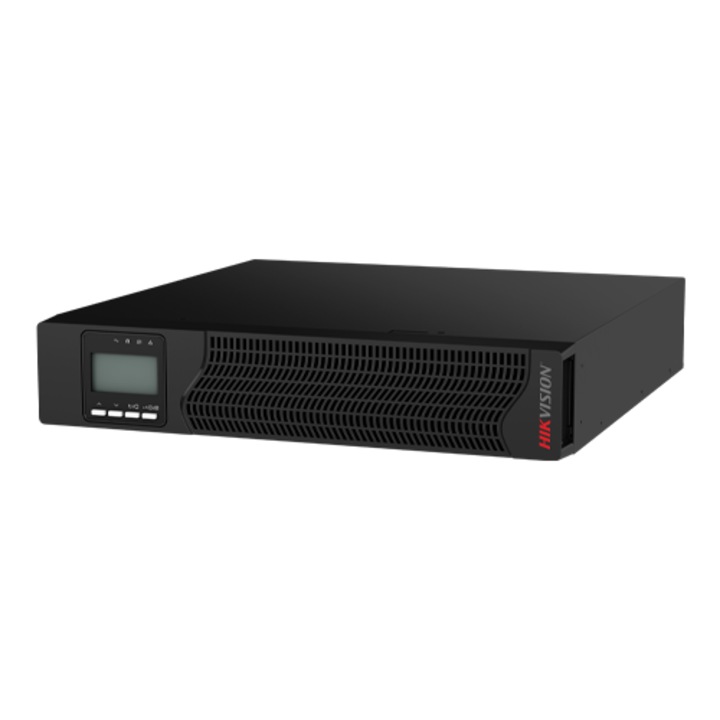 UPS Online, 10 KW, PFC, tiszta szinuszos, LCD kijelző - HIKVISION DS-UPS10K-R-TJL