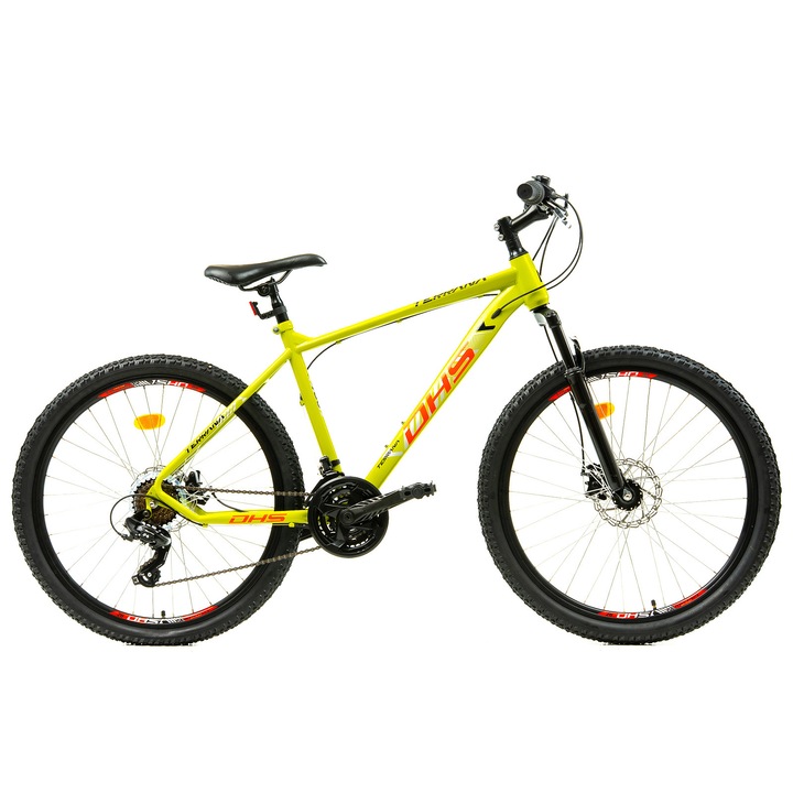 Mtb kerékpár Dhs 2605 - 26 hüvelykes, M, Zöld