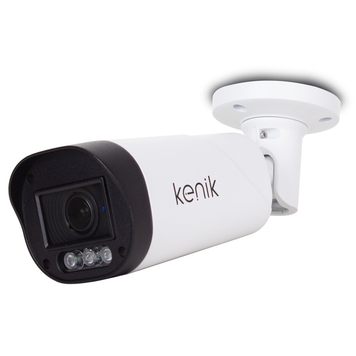 Камера KENIK KG-L156HD-V2 4-в-1, 5MP, куполна, фиксирана леща, IR, съвместима с CVI/TVI/AHD/CVBS, издръжлив корпус, ясно висококачествено изображение