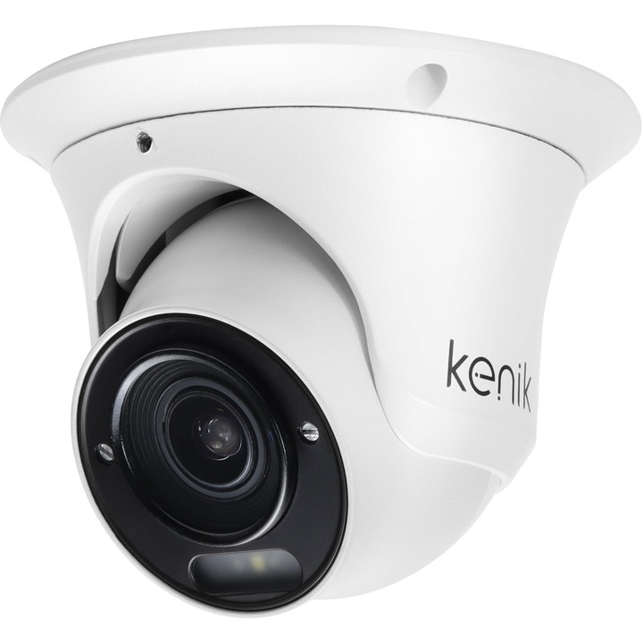 Камера IP Kenik KG-2160DVFAS-IL, 2MP, куполна, моторизирано увеличение, IR, двупосочно аудио, интелигентно осветление, IP67 защита, PoE