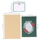 Felicitare 3D YANYXR cos flori detalii popup multicolor 17.8x12.7cm set
