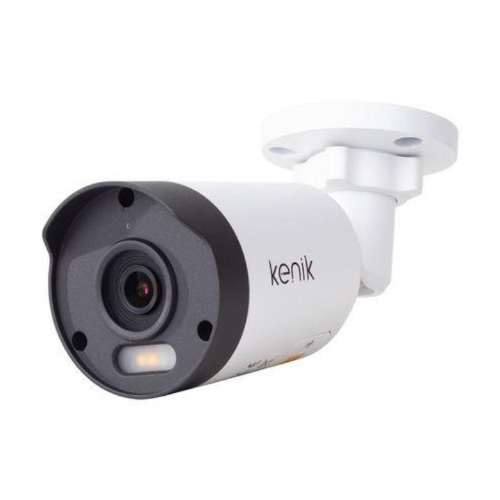 Kenik IP kamera KG-4430TAS-IL, 4 MP, golyó, 2,8 mm-es objektív, intelligens világítás, AI, PoE, IP67 védelem, fém ház