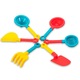 Set Jucarii Nisip, 18 Bucati, Pentru Copii, Pentru Nisip Si Apa, Cu Accesorii, Pentru Plaja, Lopata Si Grebla, 10 x Forme de Nisip, Sigur, Fara BPA, Usor de Transportat, Ideal Cadou, 18 Luni+, Plastic, Albastru