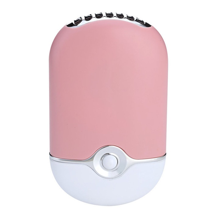 Mini USB ventilátor, hordozható szempilla szárító, légfúvó, ragasztó, gyorsan száradó, szempillaspirál szárító műszempilla hosszabbításhoz (rózsaszín)