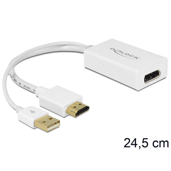 Delock HDMI-A apa > Displayport anya adapter