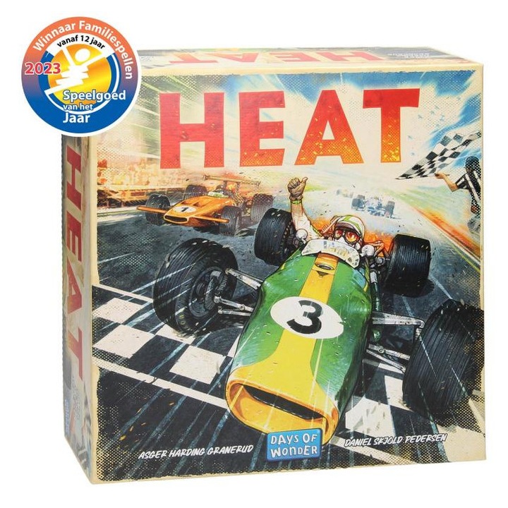 Asmodee 8091517 Heat társasjáték, holland