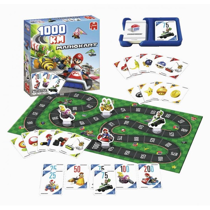 Jumbo 6010860 Jumbo 1000 KM Mario Kart társasjáték, holland